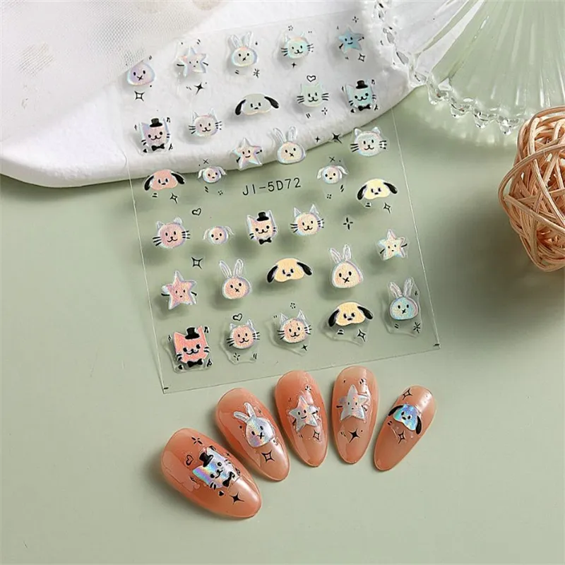 3D Butterfly Nail Stickers